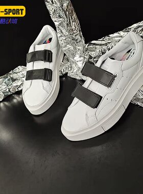 Adidas/阿迪达斯正品三叶草SLEEK SUPER S W女子经典运动鞋EF1900