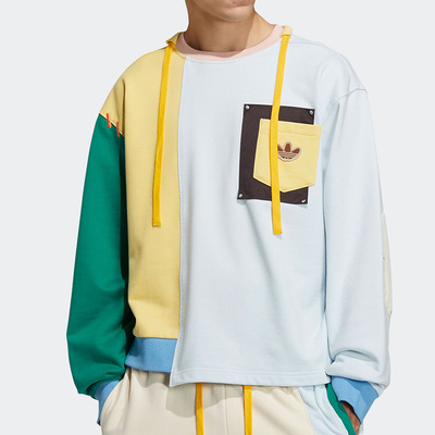 阿迪达斯情侣款运动卫衣