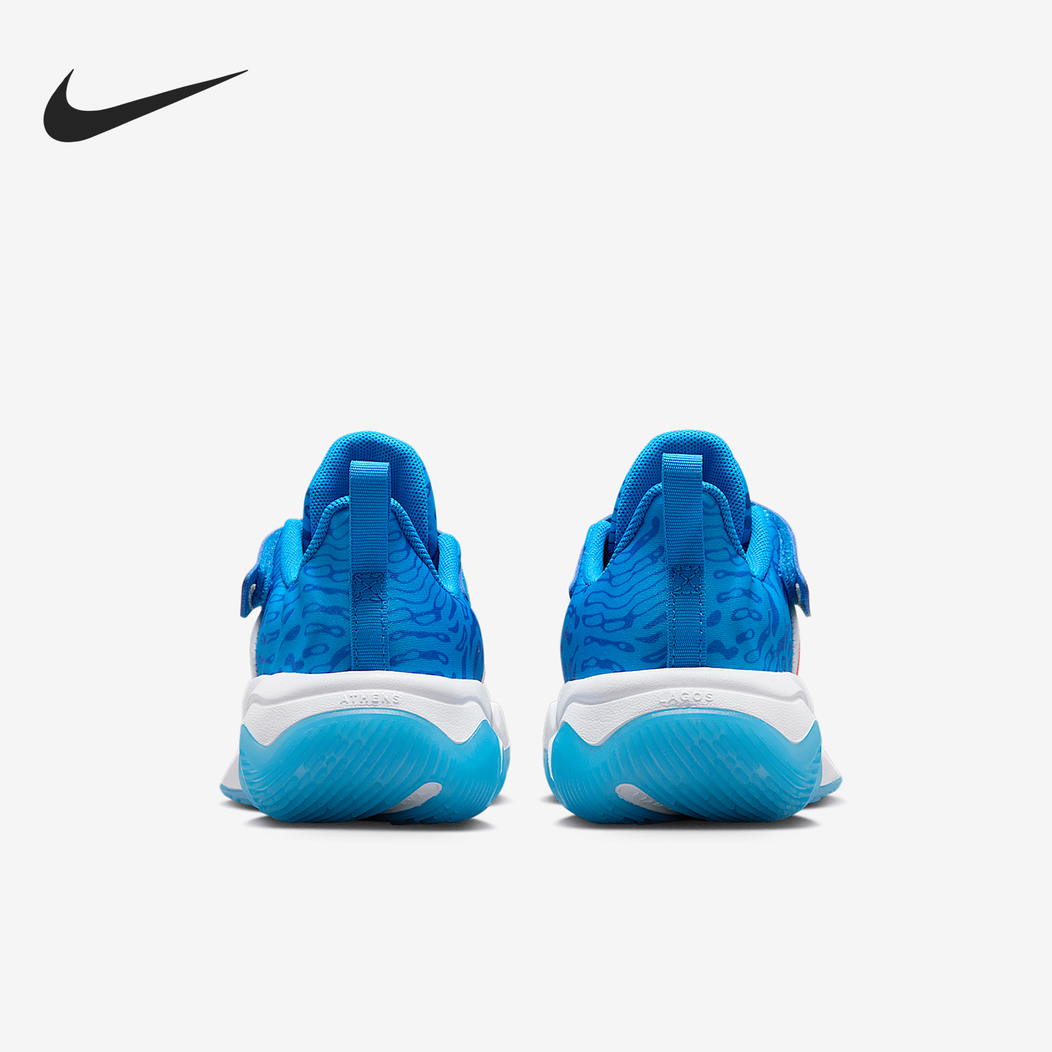 Nike/耐克正品春季新款儿童魔术贴低帮缓震运动鞋HF1182-100