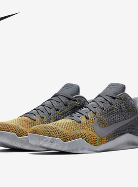 Nike/耐克正品Kobe 11男士减震轻便低帮实战篮球鞋822675-037