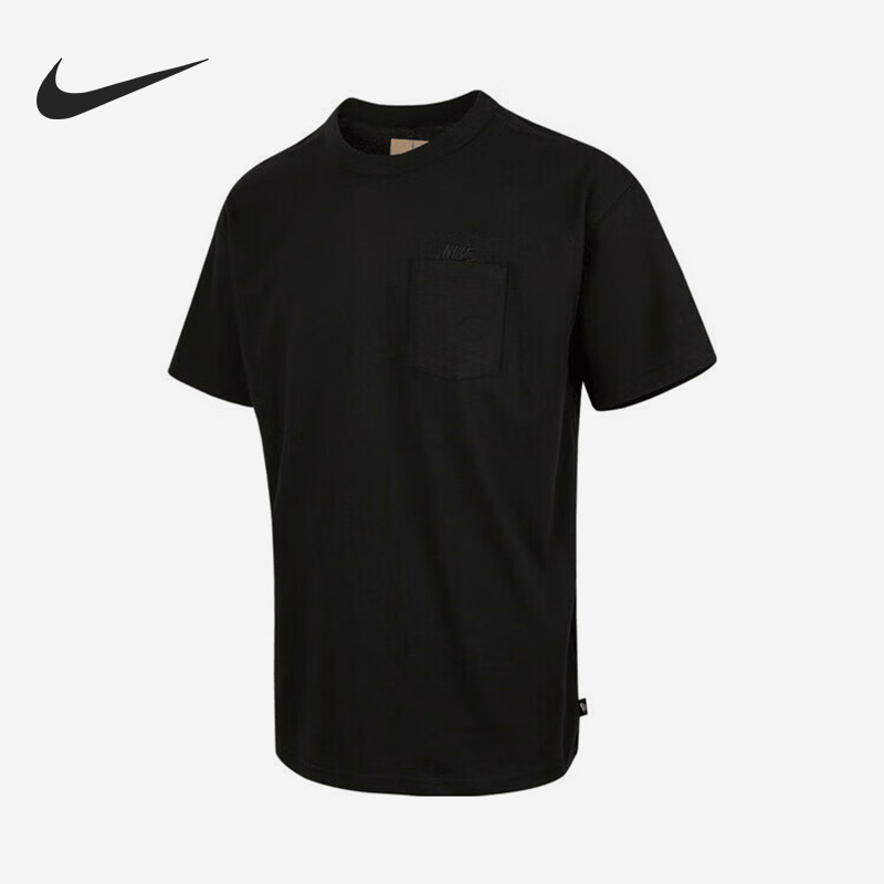 耐克男士针织透气运动短袖