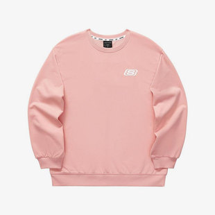 新款 2021秋季 女子圆领针织卫衣套头卫衣 斯凯奇正品 Skechers