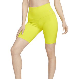 Nike/耐克官方正品Zenvy放空系列高腰骑行女子运动短裤DQ6004-308