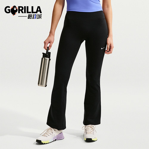 Nike/耐克正品2026春季款女士日常松紧腰透气修身长裤IB9136-010