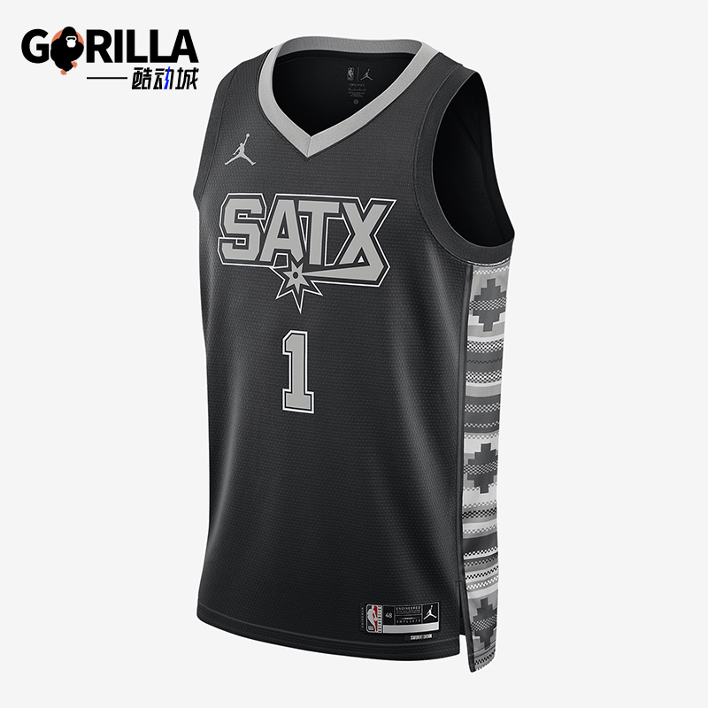 Nike/耐克正品JORDAN男士篮球透气运动训练球衣DO9543-014