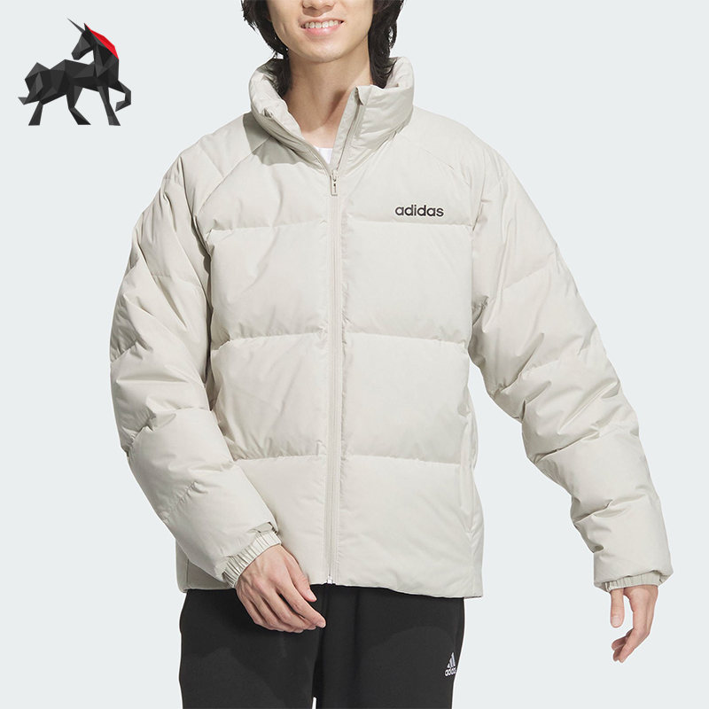 Adidas/阿迪达斯正品WUJI DOWN JACKET男士拉链保暖羽绒服JL9583