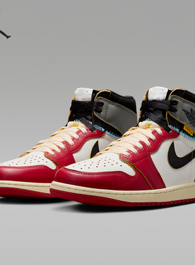 Nike/耐克正品JORDAN男女运动复古减震系带透气篮球鞋HV8563-600