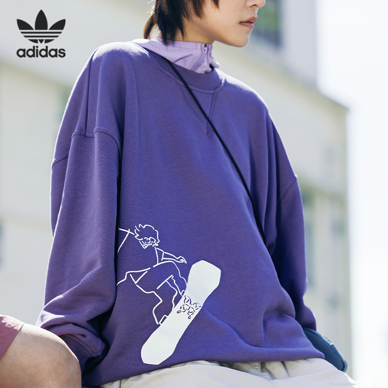 阿迪达斯三叶草女子休闲卫衣