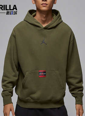 Nike/耐克正品JORDAN男士加绒套头保暖户外卫衣HV5046-222