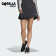 女士可拆卸运动休闲百褶短裙JM7202 新款 Adidas 阿迪达斯正品