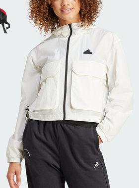 Adidas/阿迪达斯正品W C ESC Q2 WB 城野共生女士外套IS0660