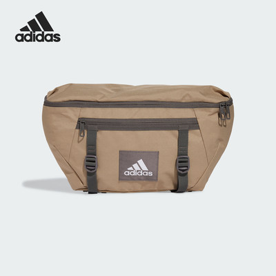 阿迪达斯男女便携休闲腰包