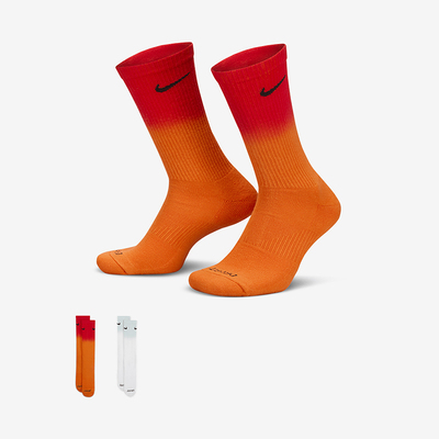 耐克男女同款针织中筒袜子两双装