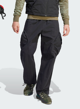 Adidas/阿迪达斯正品三叶草男子时尚宽松工装运动长裤IJ0719