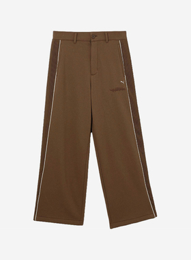 Puma/彪马正品T7Knit PANTS男女加绒保暖拉链经典休闲裤631406-65