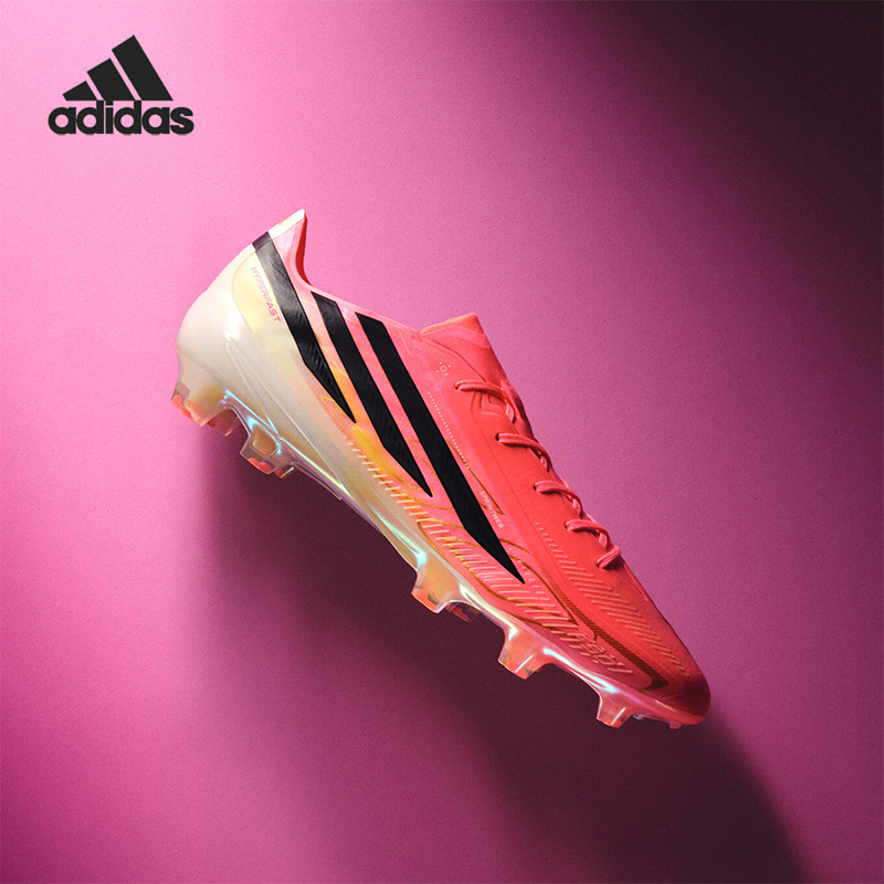 Adidas/阿迪达斯正品F50 HYPERFAST FG 男女经典长钉足球鞋JR5386