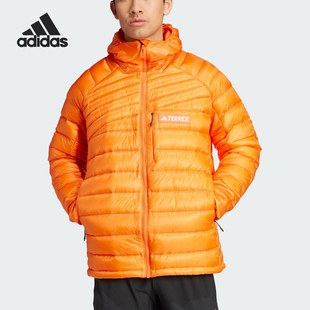 JKT男士 Adidas DOWN XPR 保暖连帽羽绒服IM8187 阿迪达斯官方正品