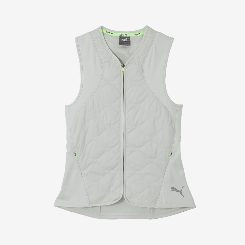 Puma/彪马正品新款女士加绒跑步轻盈运动拉链马甲524603-05