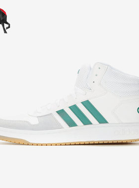 Adidas/阿迪达斯正品NEO男士系带轻便日常休闲时尚中帮板鞋EE7385