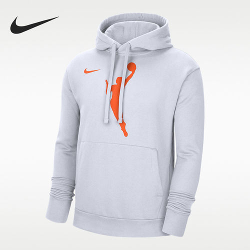 Nike耐克正品WNBA男子连帽长袖修身套头篮球保暖卫衣DR9596-100