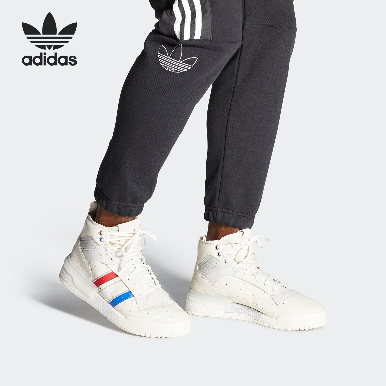 休闲鞋阿迪达斯正品三叶草男女