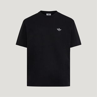 Adidas/阿迪达斯正品夏季男士运动透气宽松经典休闲短袖T恤KG6338