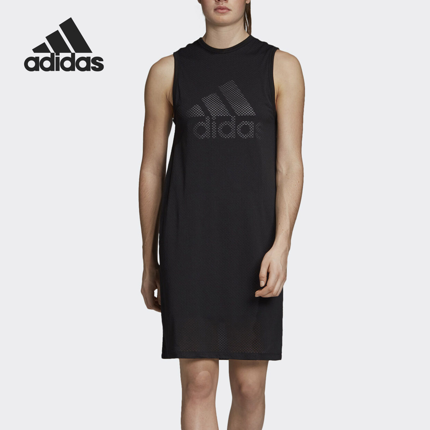 阿迪达斯正品夏季新款运动连衣裙
