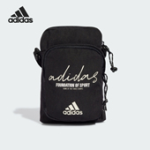 时尚 Adidas 男女同款 2024新款 休闲斜挎包IX6809 阿迪达斯正品