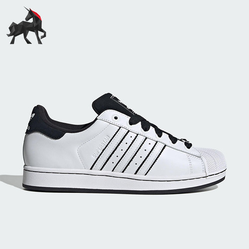 Adidas/阿迪达斯正品三叶草男女日常经典贝壳头休闲板鞋KI9521