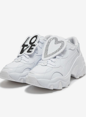 Puma/彪马正品PULSAR WEDGE女士厚底休闲简约老爹鞋398676-01