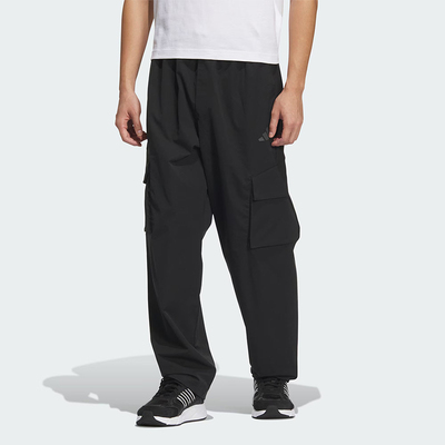 阿迪达斯男士运动口袋休闲长裤