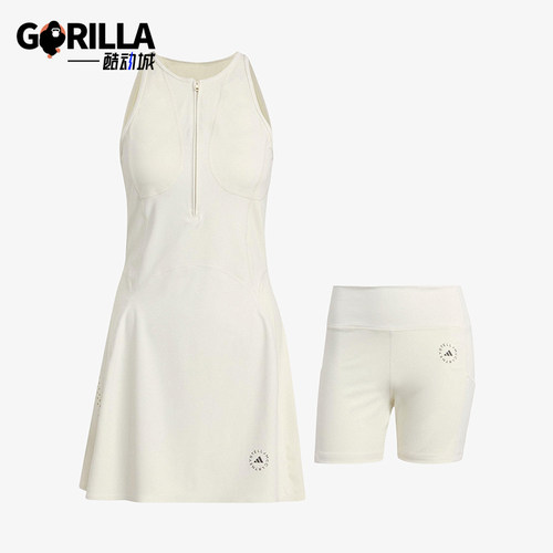 Adidas/阿迪达斯正品TRAINING DRESS女士经典打底裤连衣裙JM1409