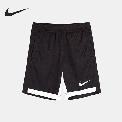 Nike/耐克正品2025小童日常松紧腰透气刺绣短裤NY041PS-001
