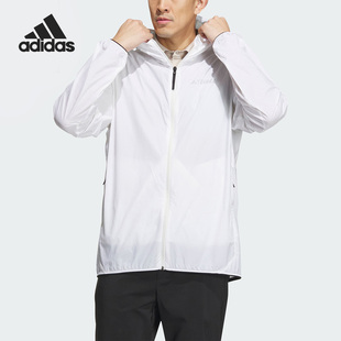 新款 Adidas 阿迪达斯正品 当季 简约休闲外套IU2673 男子时尚