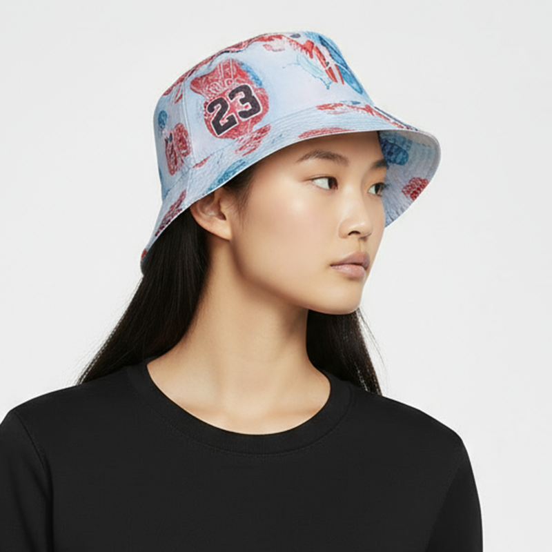 Nike/耐克正品JORDAN男女时尚遮阳双面佩戴渔夫帽HV1096-133