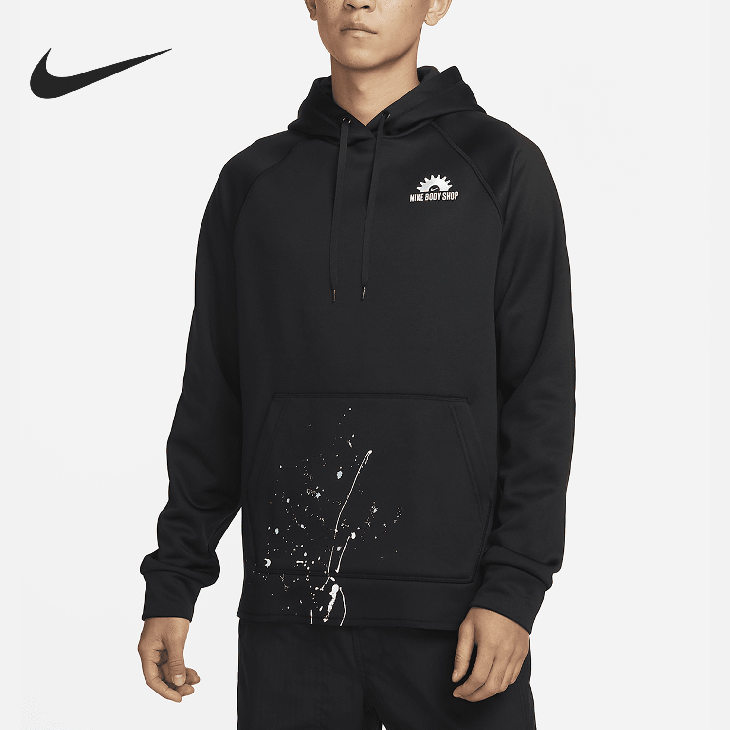 Nike/耐克正品2023新款男子加绒休闲卫衣连帽卫衣DV9907-010