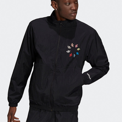 Adidas/阿迪达斯正品三叶草秋季新款男子立领夹克H37735