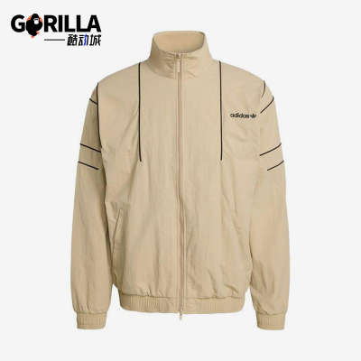 Adidas/阿迪达斯正品originals男士高领经典拉链宽松外套KE0095