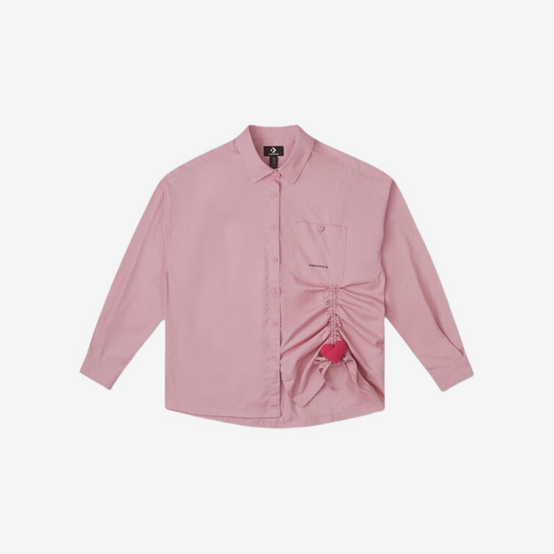 Converse/匡威正品新款女士简约时尚潮流长袖衬衫10027658-A02