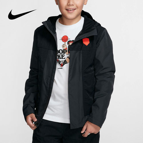 Nike/耐克正品新款LEBRON 大童（男孩）篮球夹克棉服  BV4402