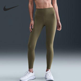 Nike/耐克官方正品当季款女士松紧腰紧身高腰长裤FN3233-222