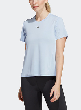 Adidas/阿迪达斯正品春夏新款女子透气运动健身短袖T恤II3245