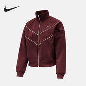 耐克正品 PO女士运动健身立领外套HJ0976 NSW Nike 652