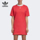 连衣裙DH3195 三叶草女子运动针织短袖 Adidas 阿迪达斯正品