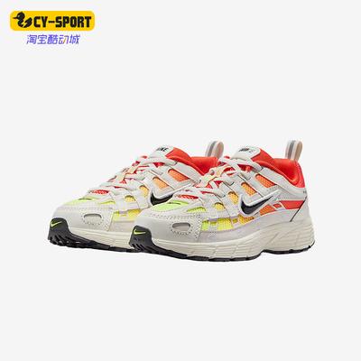 Nike/耐克正品P-60新款儿童白橙色经典校园鞋跑步鞋IO9923-100