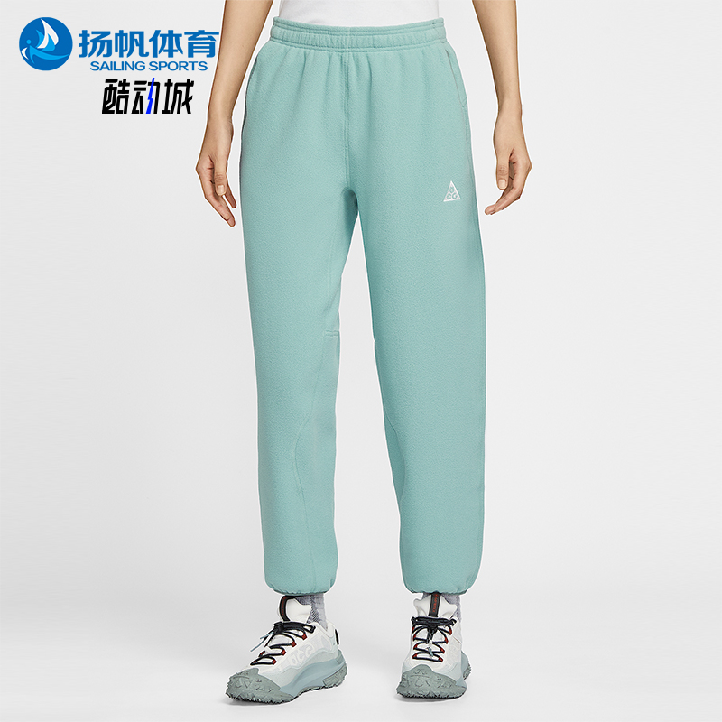 Nike/耐克正品ACG Wolf Tree女士运动摇粒绒束脚长裤HJ0242-017
