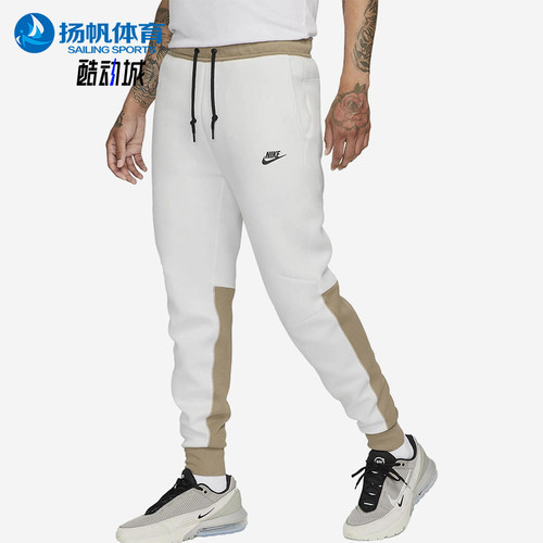 Nike/耐克正品Tech Fleece男士休闲针织拼接运动长裤FB8002-121
