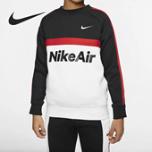 耐克正品 NIKE 春新款 Nike 男大童B NSW AIR CREW套头卫衣CJ7850