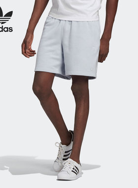 Adidas/阿迪达斯正品三叶草2021春季男子休闲透气运动短裤 GN3365