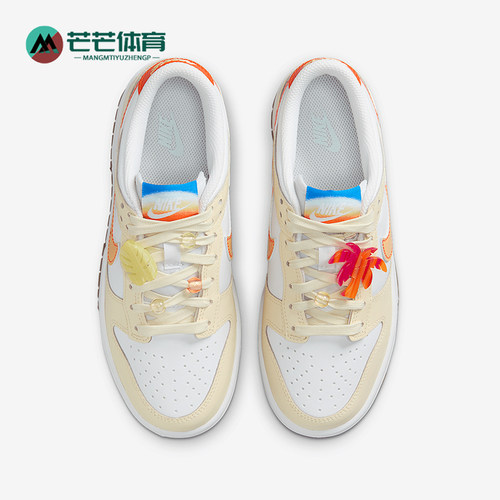 Nike/耐克正品Dunk Low GS女子大童低帮经典经典板鞋IB8891-191